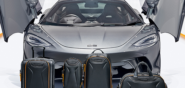 تمتع بتجربة سفر تمزج بين الاناقة والسرعة مع حقائب Tumi المستوحاة من  McLaren