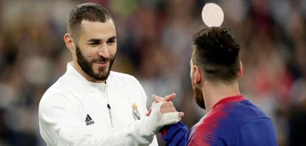 علامة adidas تطلق لعبة الواقع المعزز للنجمين ميسي وبنزيمة في برج خليفة