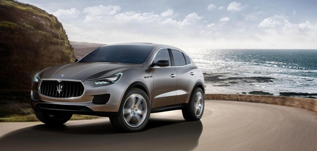 Maserati تعمل على ليفانتي سيارة الدفع الرباعي الجديدة