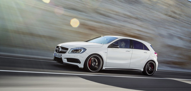 مرسيدس بينز تطلق A45 AMG كوبيه الجديدة