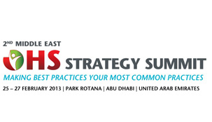 القمة الثانية ل OHS Middle east (الصحة والسلامة في العمل)