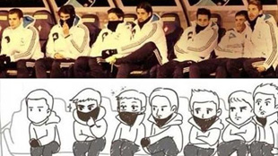اوزيل يسخر من دكة بدلاء فريقه ريال مدريد !