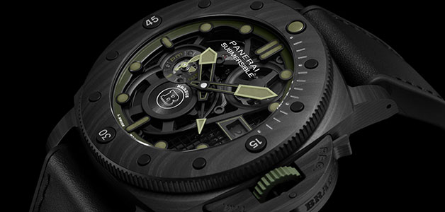 بانيراي تأخذ ساعة Submersible S BRABUS Verde Militare Edition إلى مستوى لا مثيل له من الحرفية