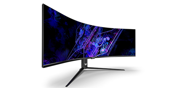 آيسر تكشف عن شاشات OLED وMiniLED منحنية لمحبي الألعاب