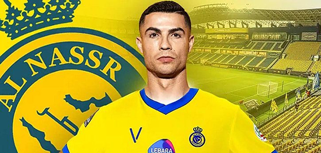 رونالدو بحفل تقديمه في نادي النصر يعلن أنه فخور بقراره