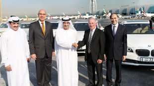 اختيار سيارات BMW لخدمة "المجلس" لكبار الشخصيات في مطارات دبي