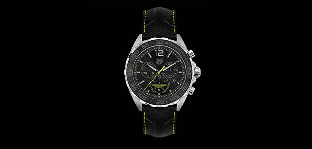 شركة TAG Heuer تقدم أول إصدارات الكرونوغراف الخاصة Aston Martin
