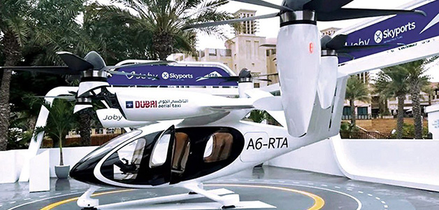 بدء التشغيل التجريبي لمحطة التاكسي الجوي في دبي بالعام 2026