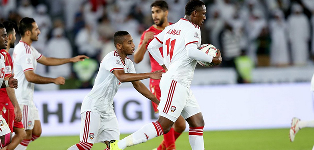 الإمارات تفوز على الهند بهدفين نظيفين بكأس آسيا 2019