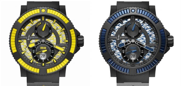 UlysseNardin تطلق ساعة Diver Black Sea الجديدة