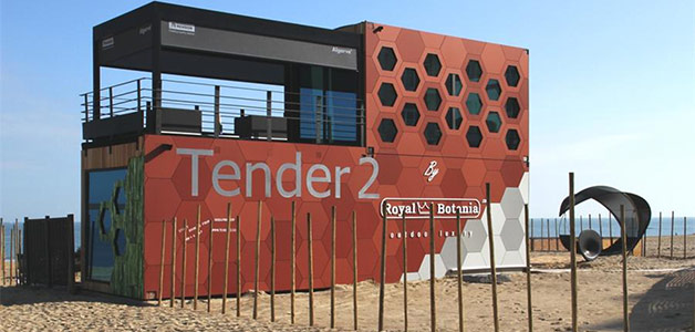 فندق Tender2 البلجيكي المعلّق لتجربة استثنائية 
