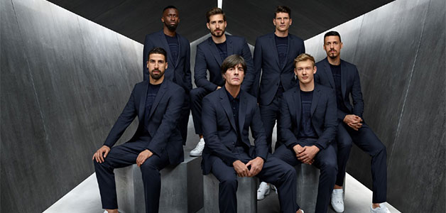 علامة HUGO BOSS  تتعاون مع فريق كرة القدم الألماني الوطني