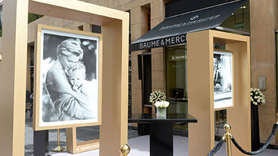 Baume & Mercier تحتفل ببوتكها الجديد في أسواق بيروت