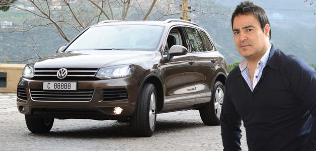 عاصي الحلاني يتألّق بسيارة Touareg
