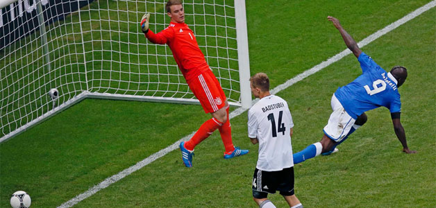 إيطاليا تهزم ألمانيا وتباري إسبانيا على لقب يورو 2012