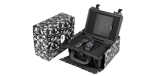 للمرة الأولى... تعاون أيقوني بين BELL & ROSS وعالم BAPE