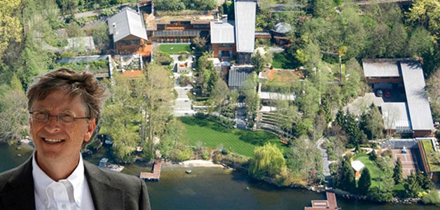 19 حقيقة خيالية حول قصر Bill Gates البالغ ثمنه 125 مليون $