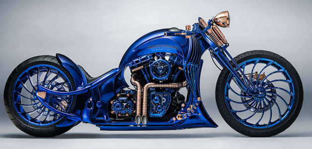 نظرة على أغلى دراجات Harley Davidson البخارية في العالم