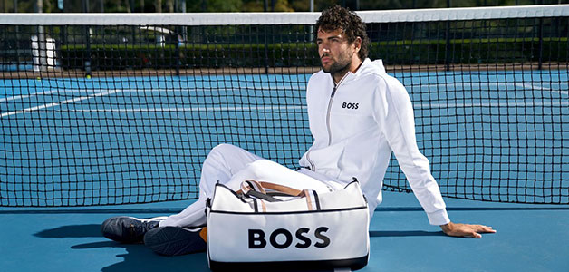 تعاون طويل الأمد بين BOSS ونجم التنس ماتيو بيريتيني