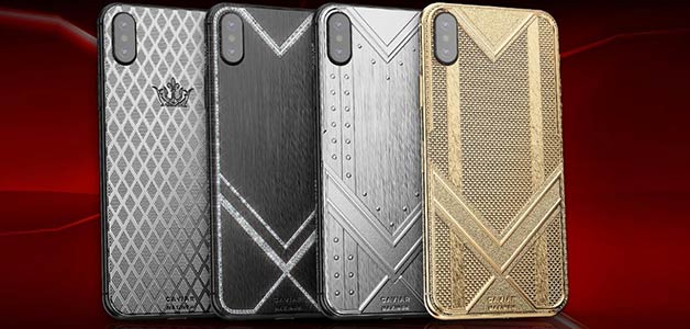 هاتف آيفون XS Max بـ15 ألف دولار بلوحة من الذهب الخالص