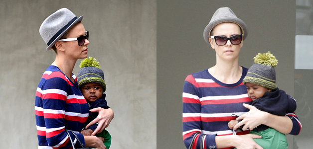 Charlize Theron بعدما قصّت شعرها!