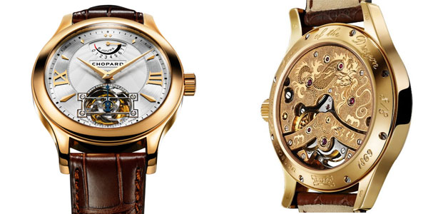 شوبارد تطلق ساعة L.U.C Tourbillon Dragon المحدودة ب 8 ساعات