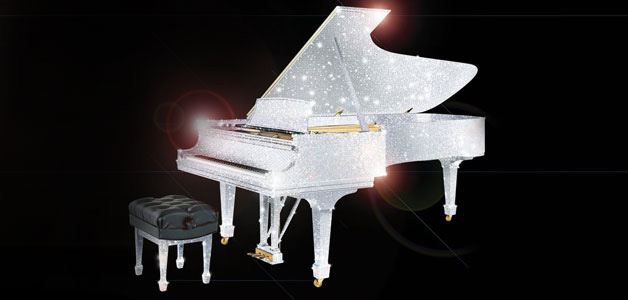 بيانو كريستالروك من Swarovski