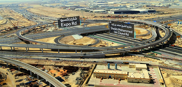 طرق دبي تفتتح المرحلتين الأخيرتين من مشروع الطرق المؤدية لإكسبو 2020