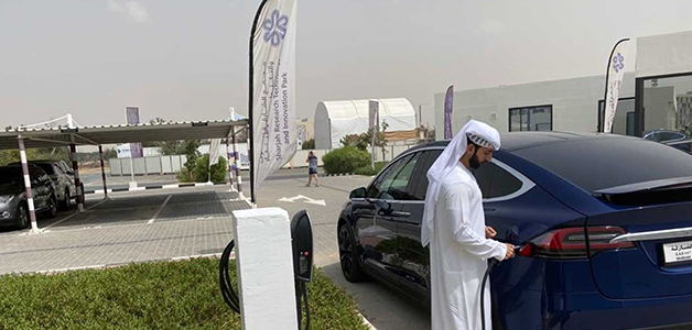 محطات شحن مجانية للسيارات الكهربائية بالشارقة