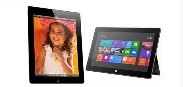 هل تنجح مايكروسوفت بمنافسة آي باد من خلال Surface؟
