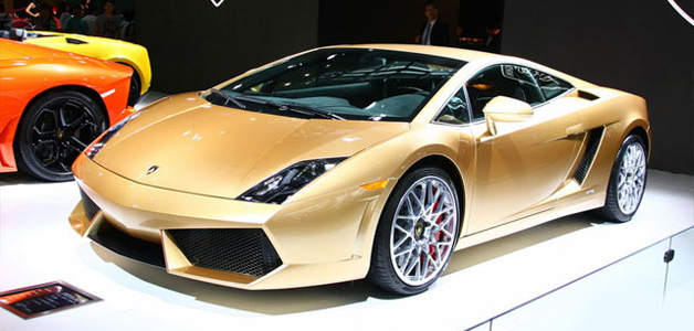 لامبورغيني غالاردو LP560-4 الذهبية نسخة حصرية للصين