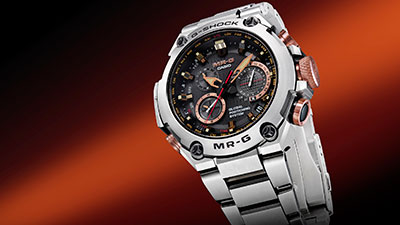 كاسيو تطلق احدث ابداعاتها من مجموعة ساعات MR-G G-SHOCK