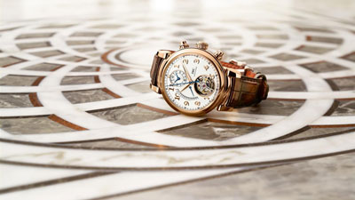 مُلتقى الكرونوغراف والتوربيون DA VINCI TOURBILLON