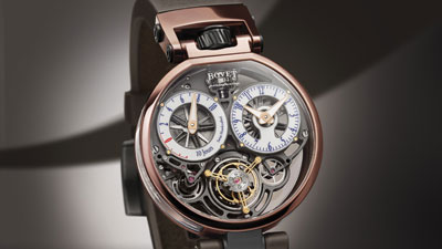Flying Tourbillon إصدار أزرق وبرونزي