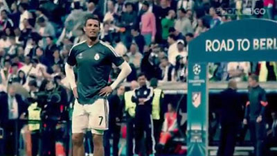 بالفيديو: رونالدو يستمر بمقاطعة وسائل الاعلام