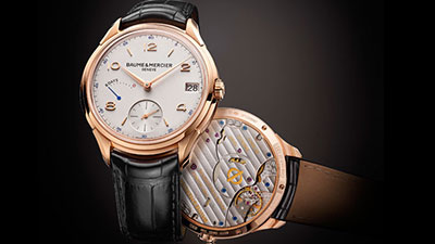 ساعة تحتفي بـ185 عاماً من الخبرة لدار BAUME ET MERCIER العريقة
