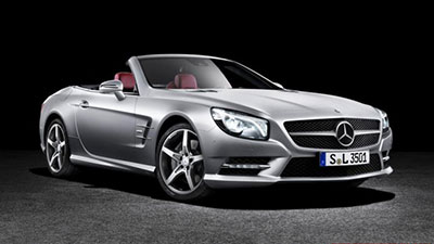 الصور الأولى لسيارة مرسيدس طراز SL400