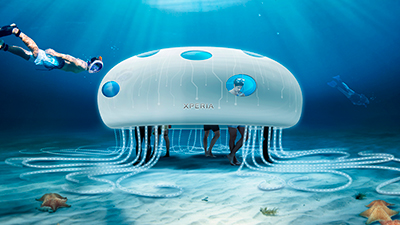 سوني تكشف النقاب عن متجر Xperia Aquatech تحت الماء