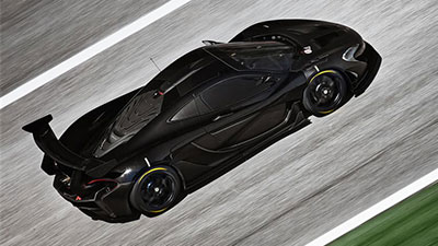 "ماكلارين P1 GTR" تكشف عن مقصورتها الداخلية