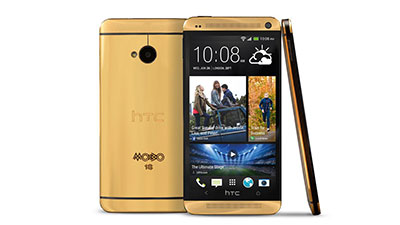 بالفيديو- HTC تطرح هاتفاً جديداً مطليّاً بالذهب بـ4400 دولار أميركي