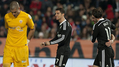 ريال مدريد يواصل تألقه بفوزه على الميريا