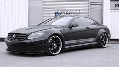Mercedes CL 500 Black Matte Edition  مذهلة من فيماس بارتس