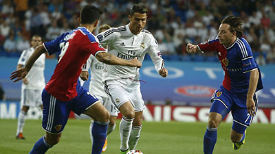 ريال مدريد يبدأ مشواره بدوري الأبطال بخماسية في شباك بازل