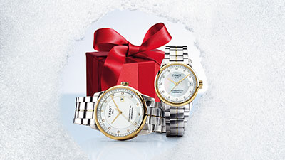 ساعات Tissot Luxury تشعّ كالنجوم في ليالي موسم الأعياد البرّاقة
