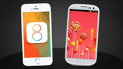 بماذا يتفوّق Android 5.0 على iOS 8؟ إليكم دراسة حديثة