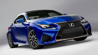 لكزس "RC F" الجديدة تخطف الأنظار في معرض أميركا للسيارات