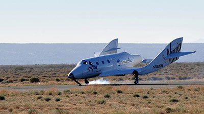 تحطم مركبة Virgin Galactic SpaceShipTwo السياحية
