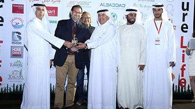 2800 زائر لمسابقة دبي الدولية للحدائق 2014