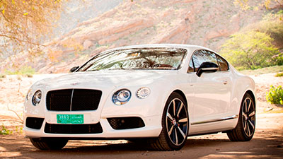  كونتيننتال جي تي V8 إس الجديدة تصل إلى الشرق الأوسط في الفصل الثالث من 2014