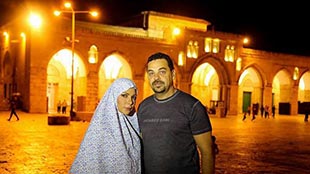 أصالة في المسجد الأقصى ... فضيحة لم يغفرها روّاد التواصل الإجتماعي